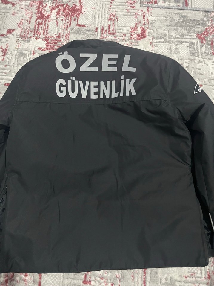 Siyah Fermuarlı Erkek Street Wear Ceket - Görsel 5