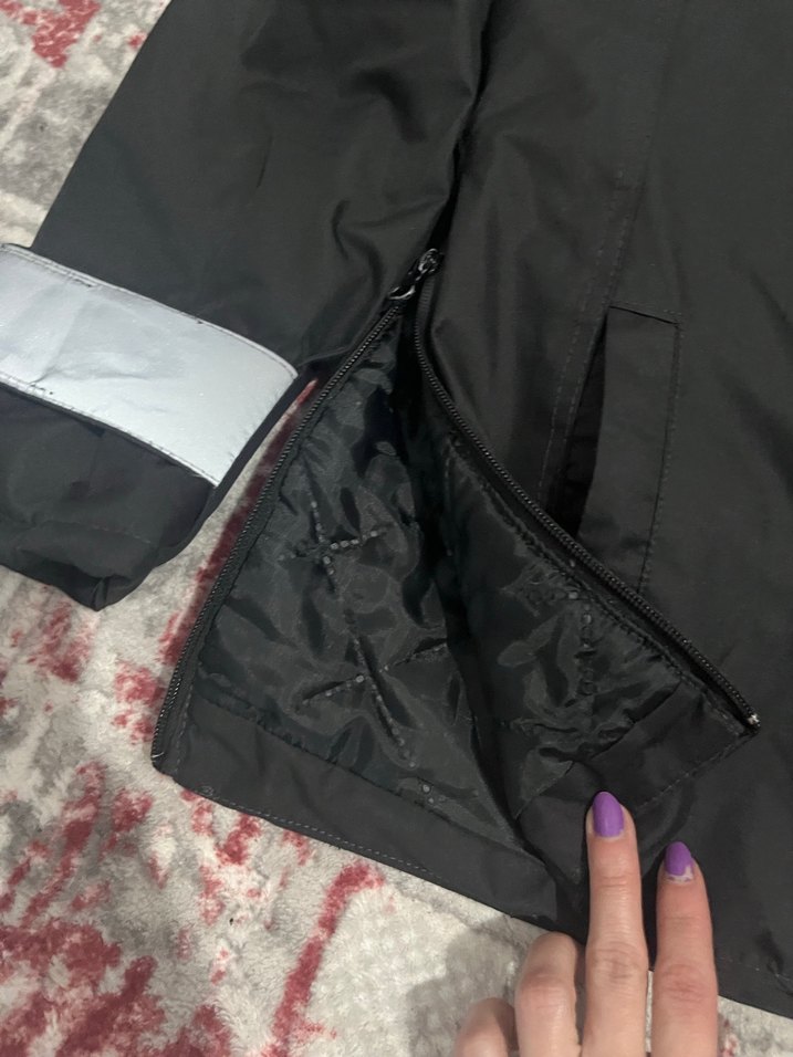 Siyah Fermuarlı Erkek Street Wear Ceket - Görsel 4