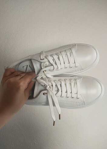 39 Beden beyaz Renk Yüksek taban Spor ayakkabı 