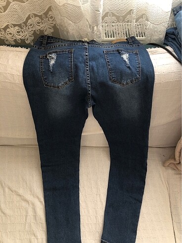 30 Beden mavi Renk Jeans