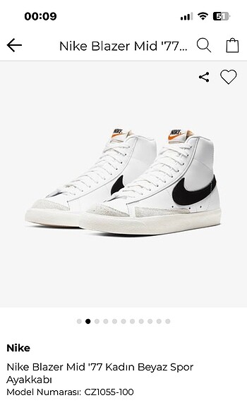 Nike kadin spor ayakkabi