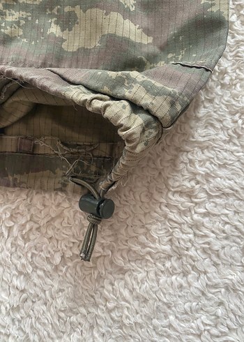 Gri Kamuflaj Desenli Kadın Boyfriend Pantolon - Görsel 5