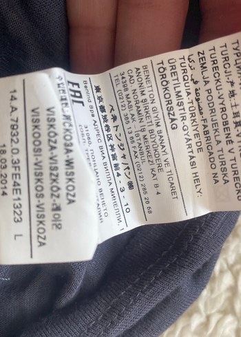 Gri Uzun Kollu bluz - Görsel 3