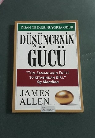 düşüncenin gücü kitabı