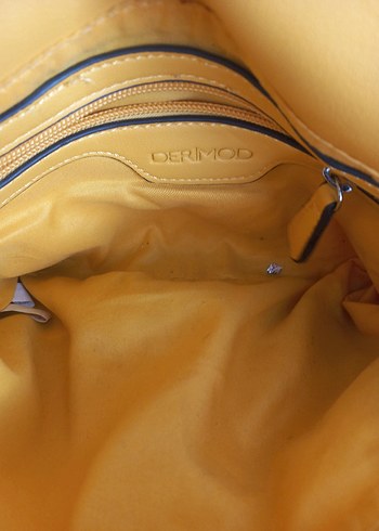 Sarı Zincir Detaylı Kadın Çanta - Görsel 12