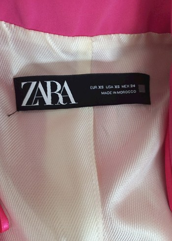 Pembe Düğmeli Kadın Blazer Ceket - Görsel 6