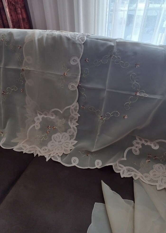 Sehpa ortüsü takım - Görsel 3