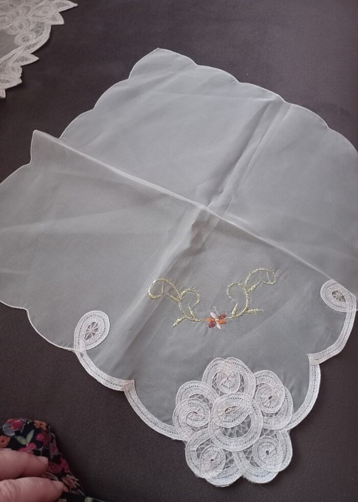 Sehpa ortüsü takım - Görsel 5