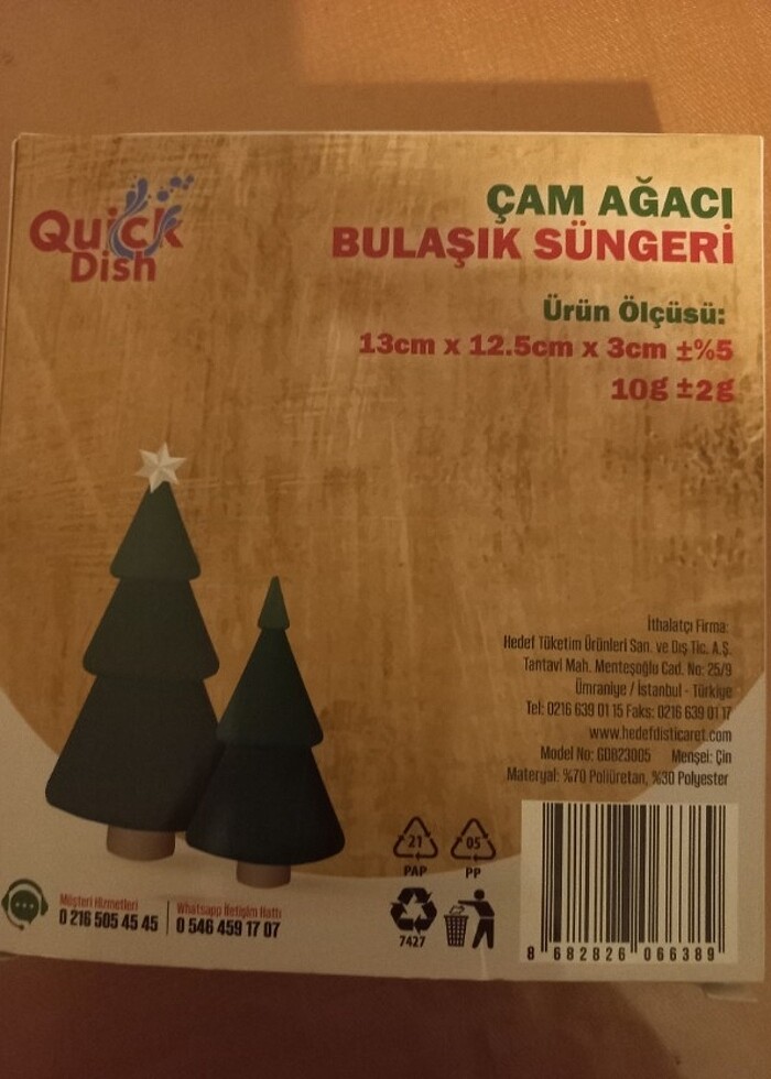 Bulaşık süngeri - Görsel 3