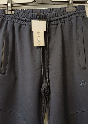 Erkek Siyah Fermuarlı Regular Fit Eşofman - Görsel 3