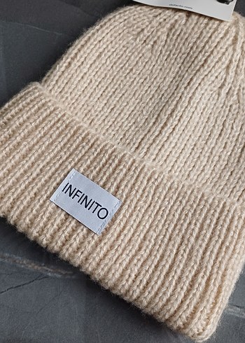 Bej Örgü Erkek Bere INFINITO - Görsel 4