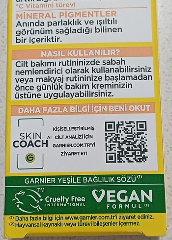 Garnier Skin Naturals Vitamin Daily UV SPF 50+ - Görsel 7