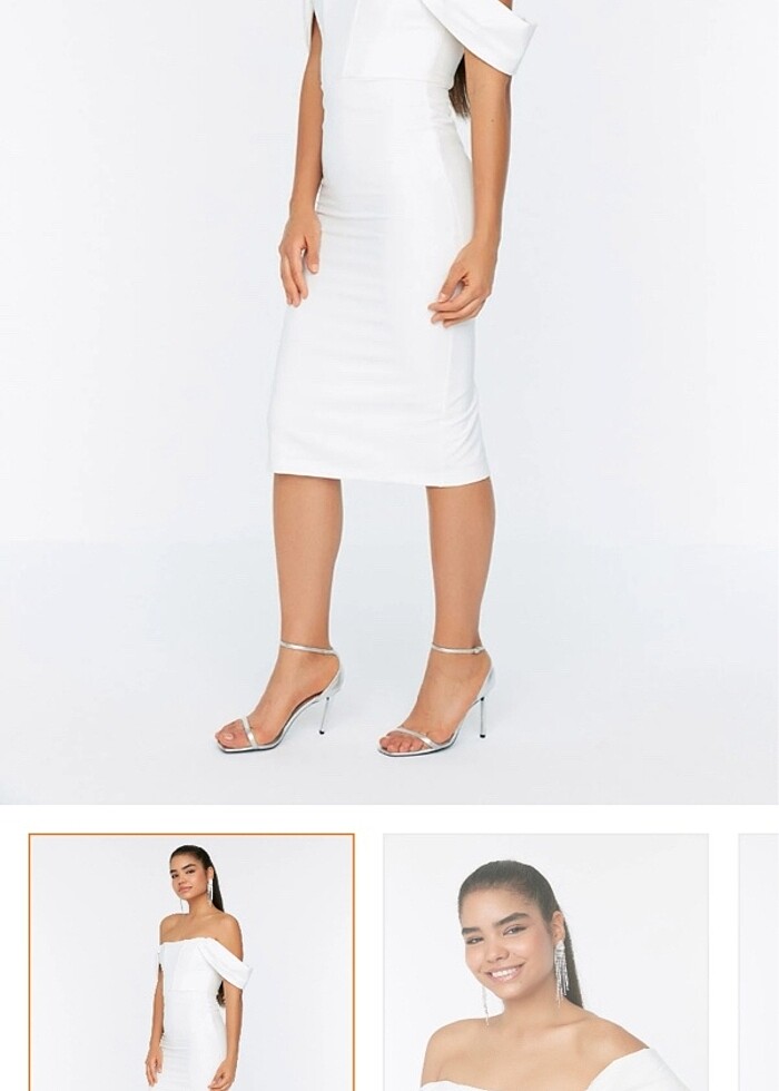 Trendyol Elbise Nikah Elbisesi Bride - Görsel 4