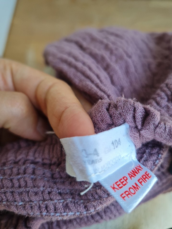 Zara Kız Çocuk Mor müslin Fırfırlı Etek - Görsel 3