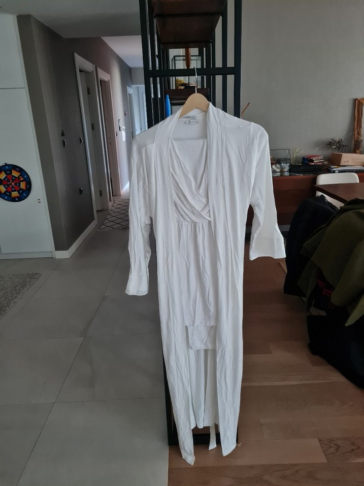 3 parça lohusa pijama ve sabahlık - Görsel 2