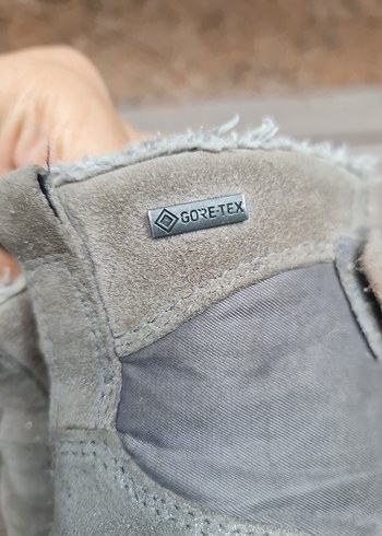 Gri  Çocuk Kürklü Bot - Görsel 6