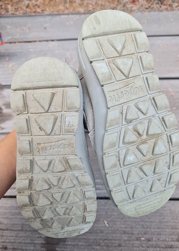 Gri  Çocuk Kürklü Bot - Görsel 2