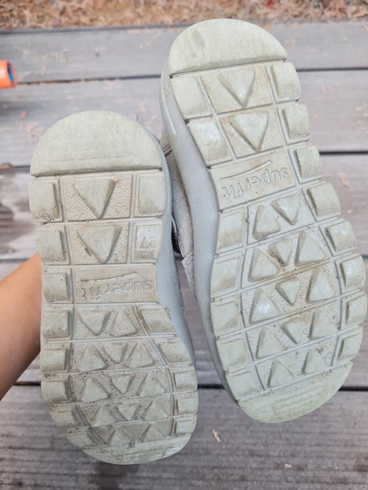 Gri  Çocuk Kürklü Bot - Görsel 2