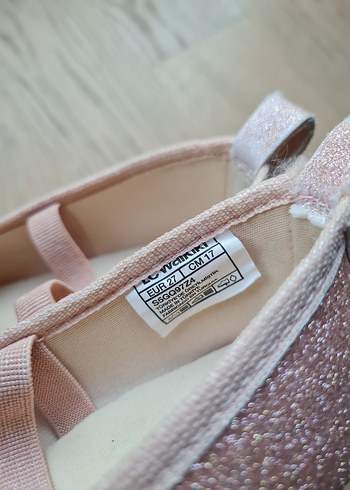 Lcw pembe simli babet - Görsel 3