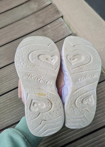 Pembe cırt cırtlu skechers bot - Görsel 3