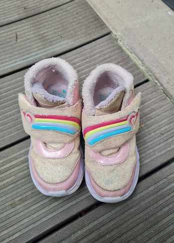 Pembe cırt cırtlu skechers bot - Görsel 2