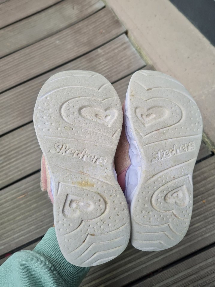 Pembe cırt cırtlu skechers bot - Görsel 3