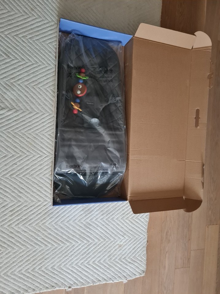 BabyBjörn Bouncer Bliss Bebek Ana Kucağı Siyah - Görsel 4