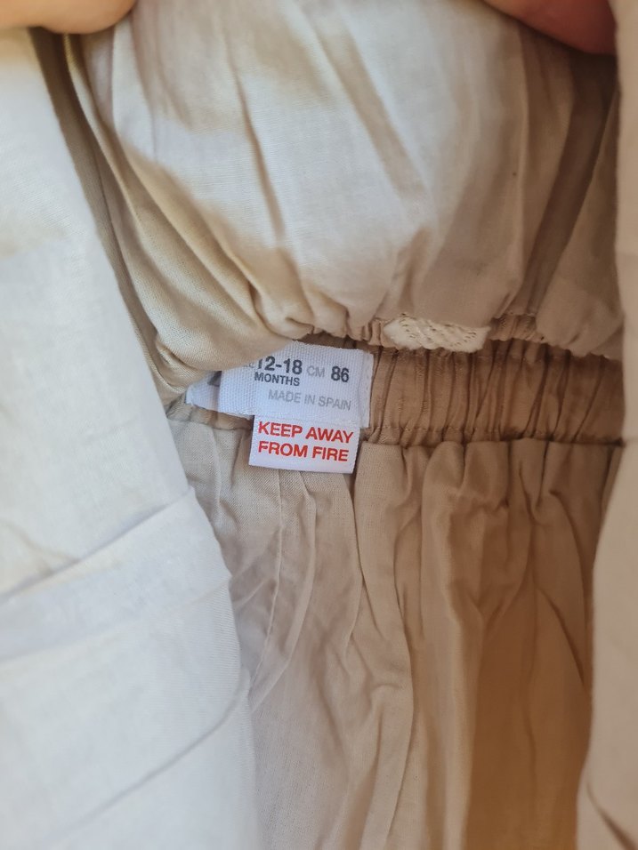 ZARA Bej Puantiyeli Kız Çocuk Etek - Görsel 3