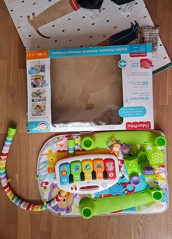  Beden Fisher price delux piyanolu jimnastik Merkezi 