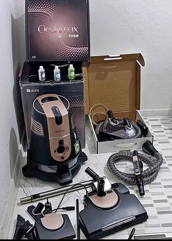 Aura Cleanmax Rose Siyah Elektrikli Süpürge