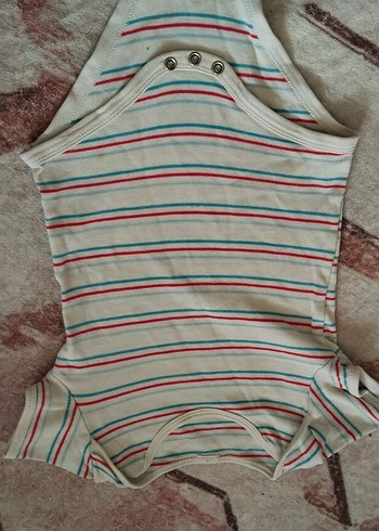 Bebek Erkek Örgü Pamuk Hastane Kıyafeti yeni doğan - Görsel 13