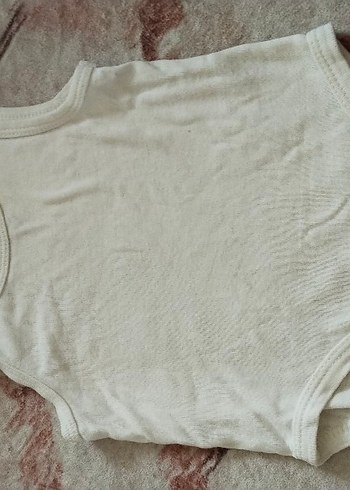 Bebek Erkek Örgü Pamuk Hastane Kıyafeti yeni doğan - Görsel 9