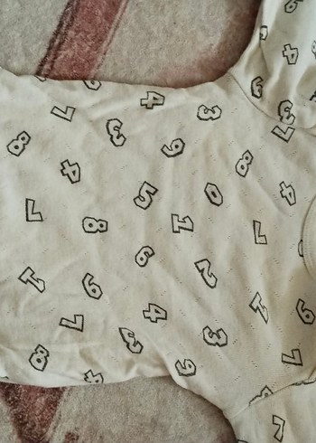 Bebek Erkek Örgü Pamuk Hastane Kıyafeti yeni doğan - Görsel 3