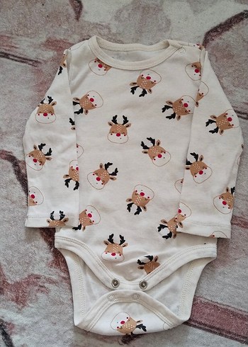 Düğmeli Beyaz Erkek Bebek Atlet - Görsel 5