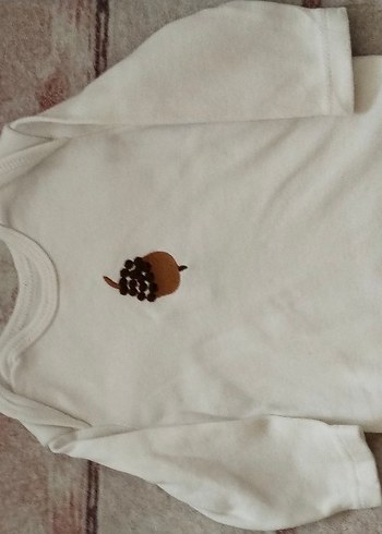 Düğmeli Beyaz Erkek Bebek Atlet - Görsel 4