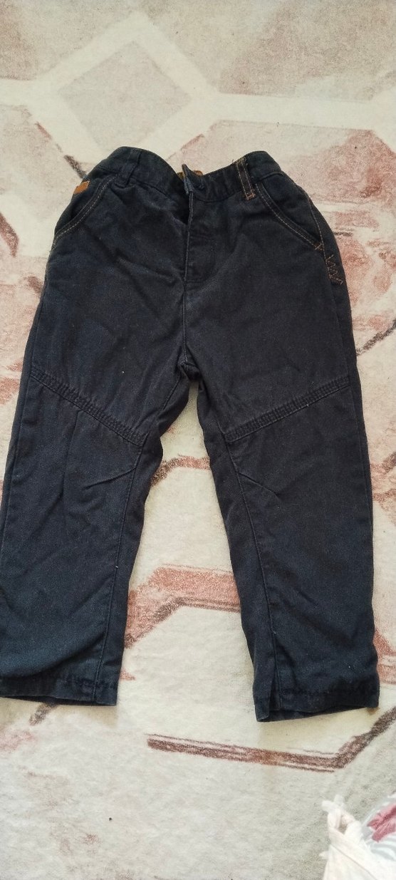 Erkek Çocuk Kahverengi Regular Fit Denim Pantolon - Görsel 2
