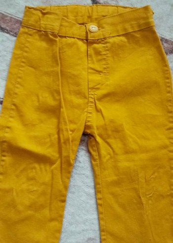 Sarı Regular Fit Erkek Çocuk Pantolon - Görsel 2