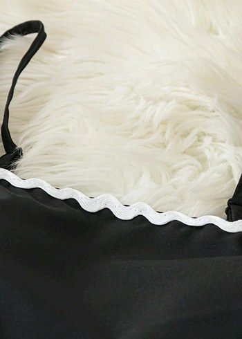 Özel tasarım şerit detaylı gecelik üçlü - Görsel 3