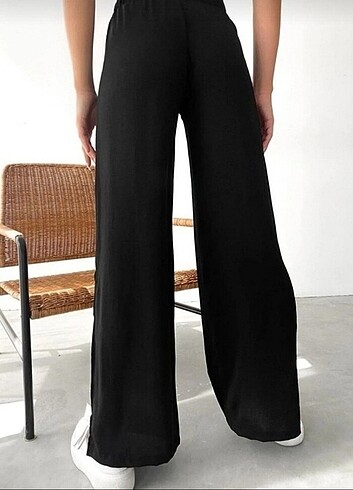 Zara 2 adet s beden yirtmacli ayrobin pantolon
