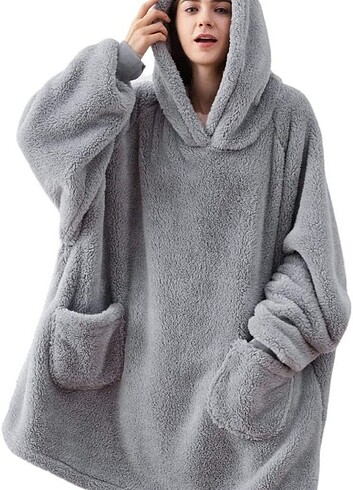 Giyilebilir battaniye model peluş
