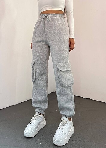 m Beden çeşitli Renk Kargo cepli alt eşofman( S-m-l-xl )