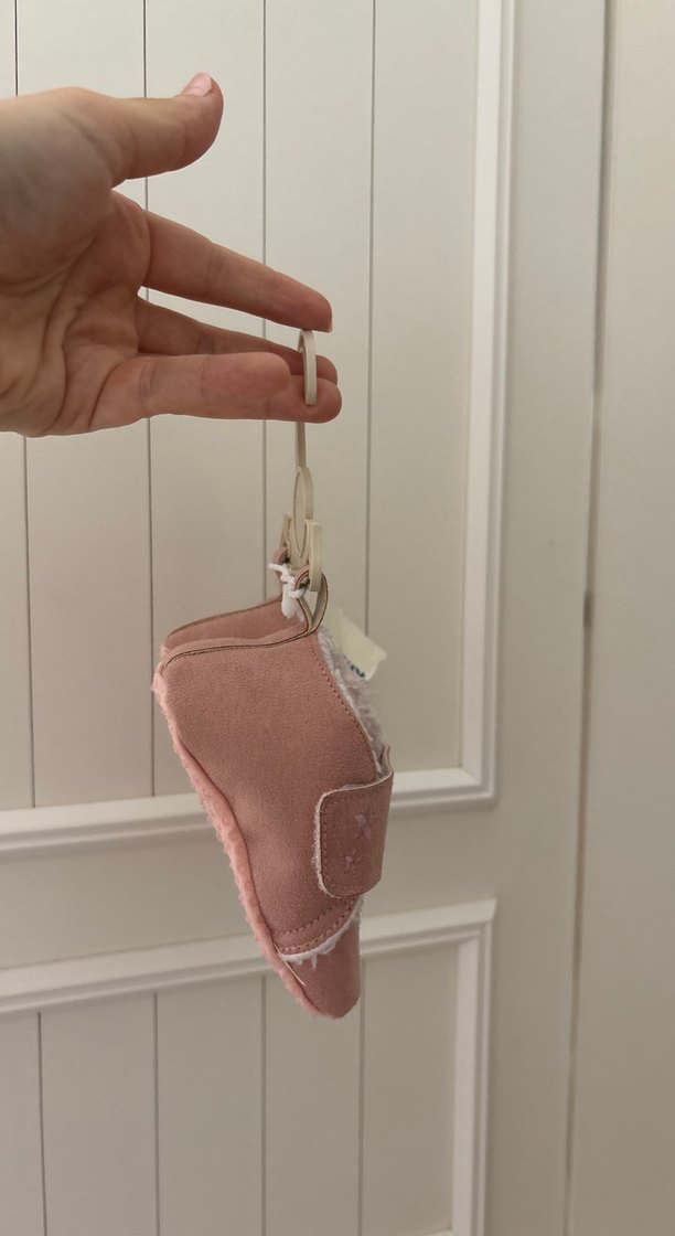 Kız Bebek Pembe İlk Adım Ayakkabısı 19 Numara - Görsel 2