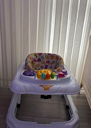Renkli Desenli Bebek Yürüteci - Görsel 2