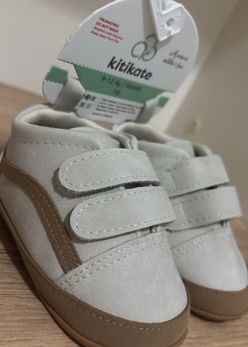 Gri Beyaz Erkek Bebek İlk Adım Ayakkabısı - Görsel 5