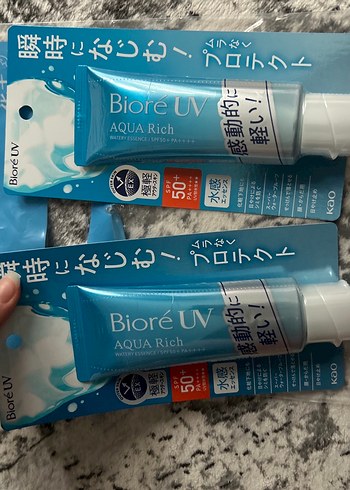 Bioré UV Aqua Rich SPF 50 Güneş Koruyucu - Görsel 4