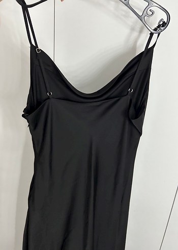 Saten elbise - Görsel 5