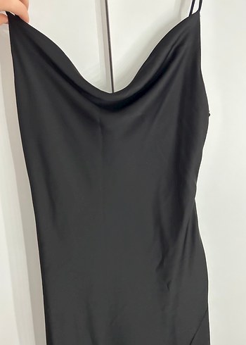 Saten elbise - Görsel 4