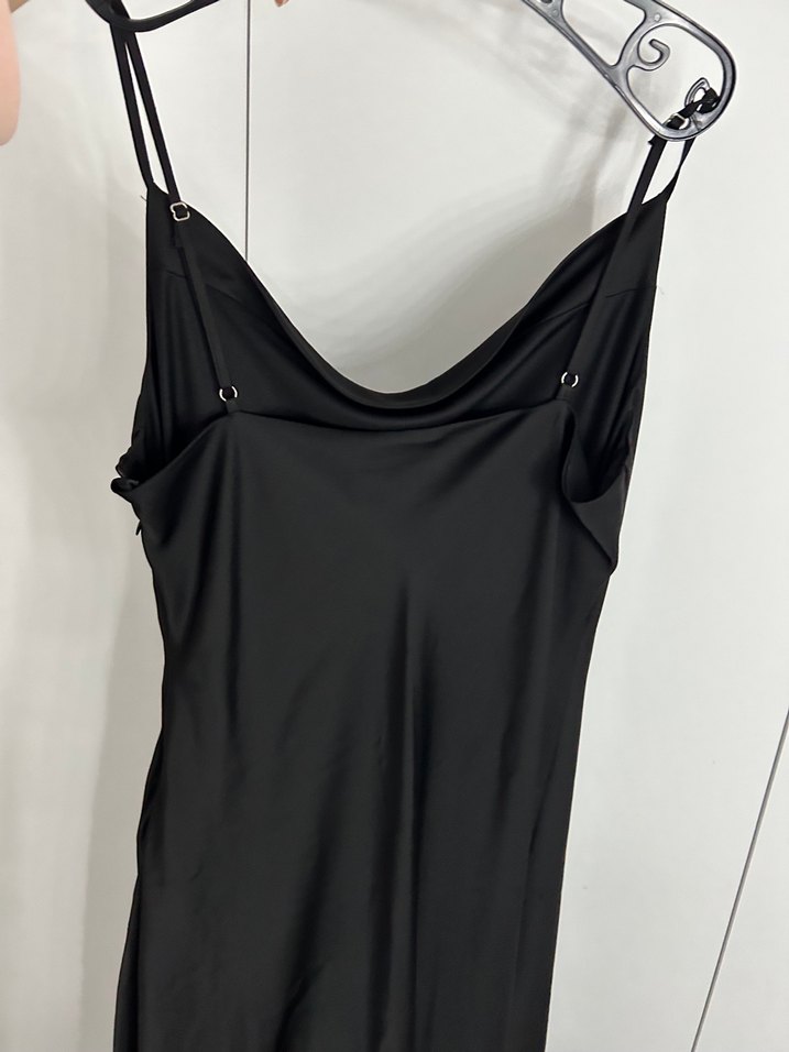 Saten elbise - Görsel 5