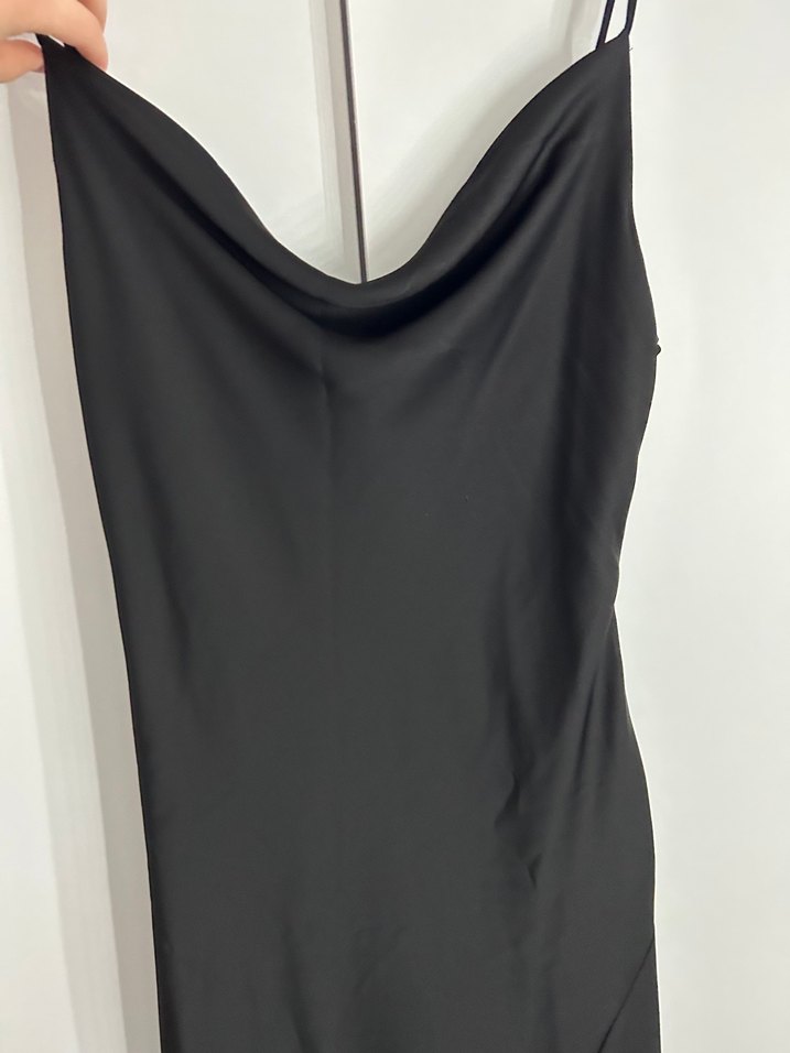 Saten elbise - Görsel 4