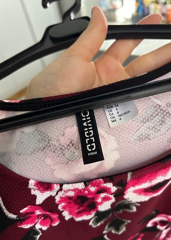 H&m çiçekli elbise - Görsel 4